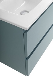 BelBagno Тумба с раковиной Kraft 39-50 подвесная Голубой матовый с раковиной BB500/390ETL – фотография-5